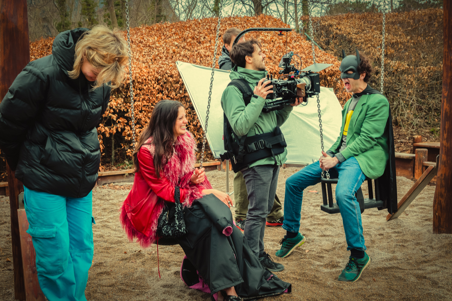 BMX behind the scenes